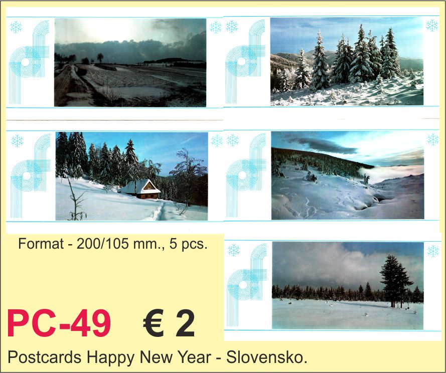 Postcards Happy New Year
